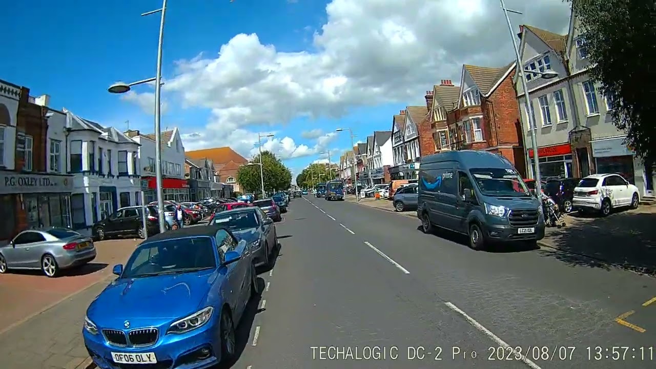 Techalogic DC-2 Pro Dual Lens Camera - Front View Footage