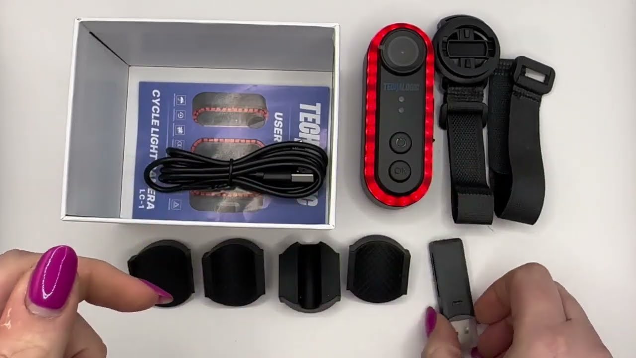 LC-1 Cycle Light Camera- What's in the box