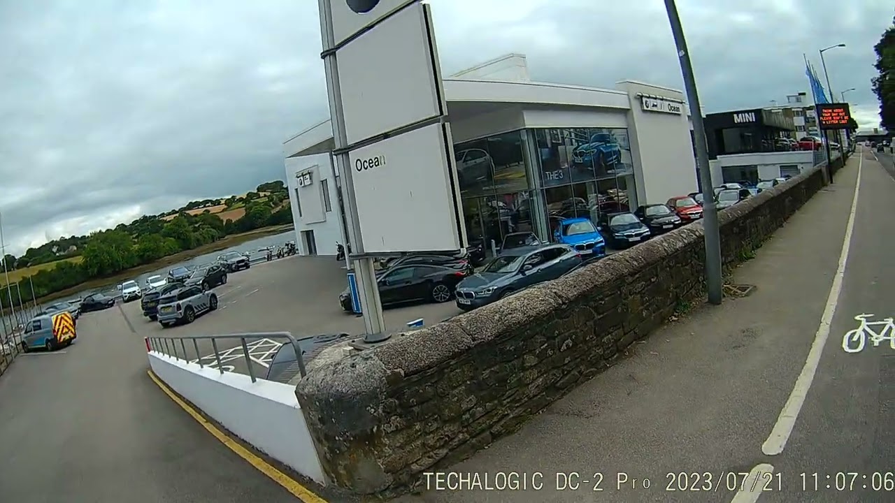 Techalogic DC-2 Pro Dual Lens Camera - Rear View Footage20230721110517 000005B