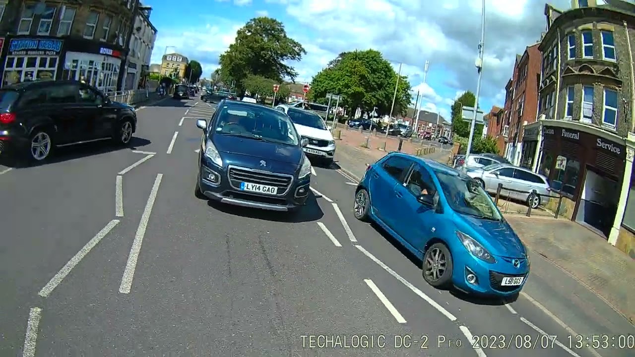 Techalogic DC-2 Pro Dual Lens Camera - Rear View Footage