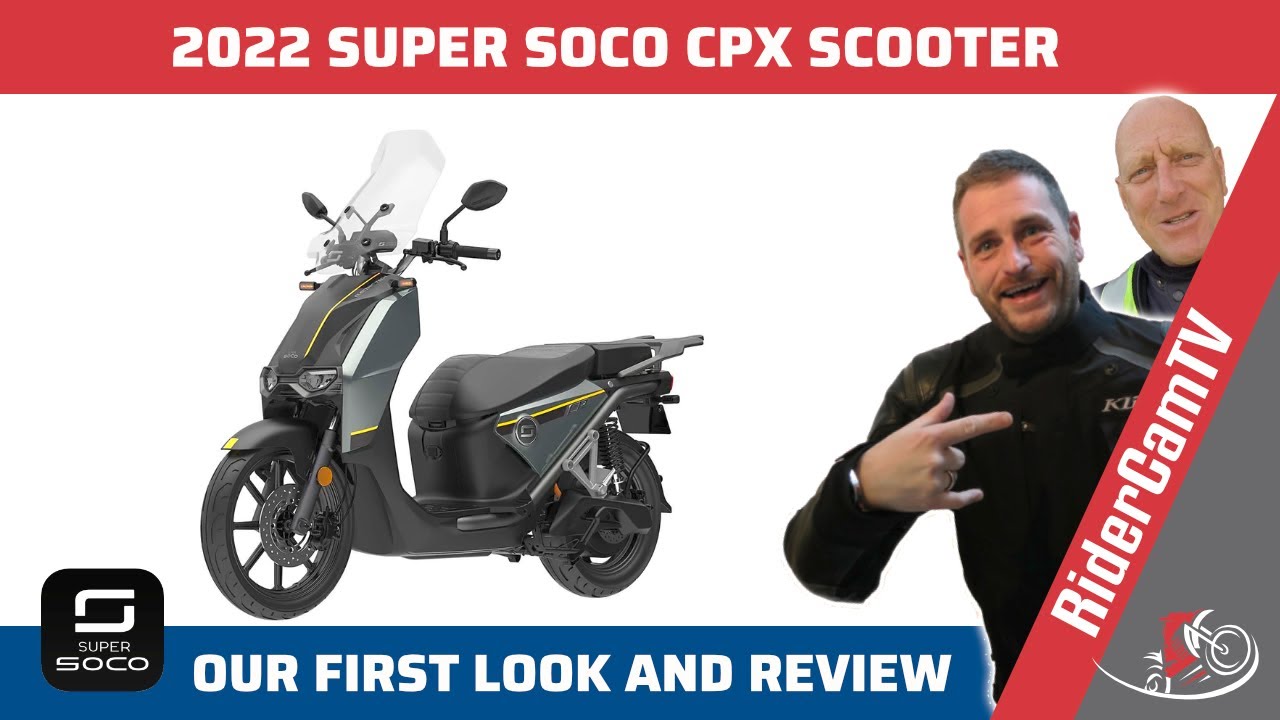 2022 Super Soco CPX Scooter | Our First Ride & Review