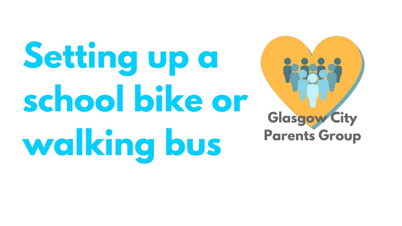 Setting up a school bike bus