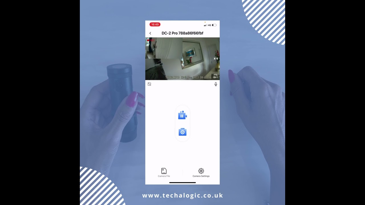 How to view videos and snapshots on the Viidure app?