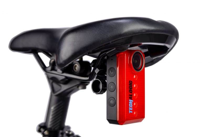 CR-1 REAR LIGHT attached to bike | Rear cycle camera