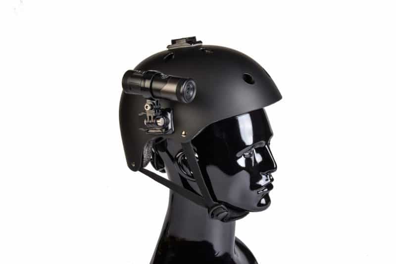 XV-1 2K QHD Helmet Camera - Black helmet