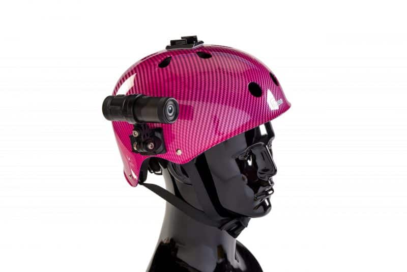 XV-1 2K QHD Helmet Camera - Pink Helmet