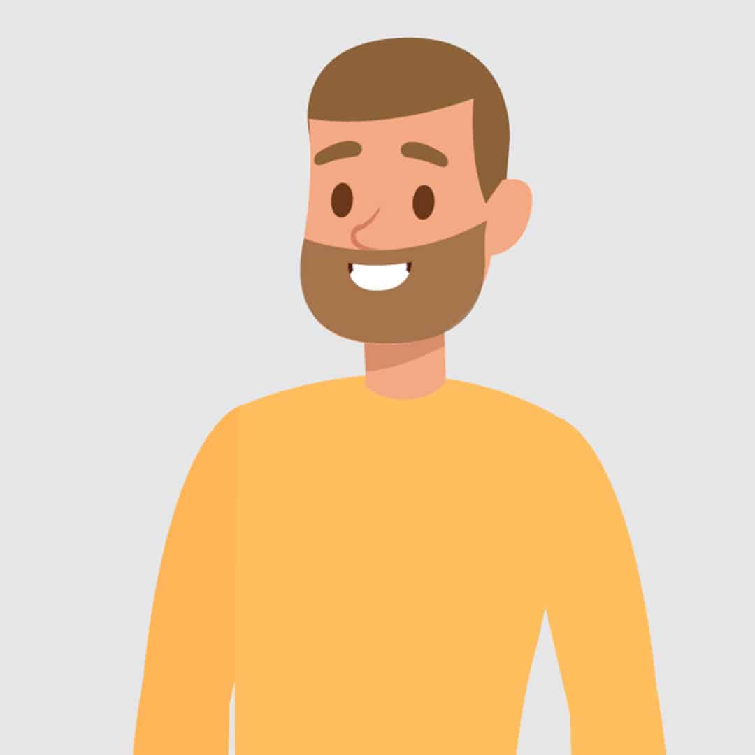 Owners icon 04 | Man with yellow jumper