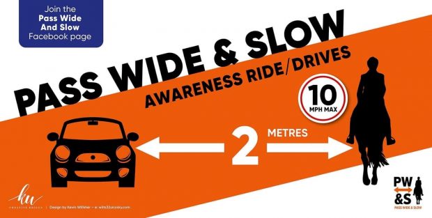 pass wide and slow awareness for drivers